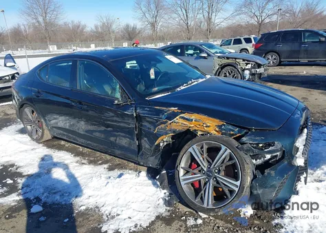 2024 Genesis G70 2.5T Awd from USA, damaged, VIN KMTG34SC7RU138324